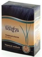 Краска для волос | Черный индиго | 60 г | Aasha Herbals