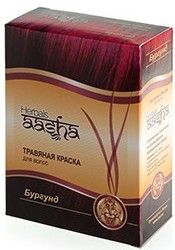 Краска для волос | Бургунд | 60 г | Aasha Herbals