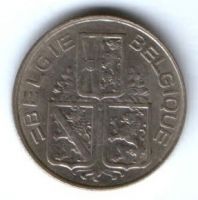 1 франк 1940 г. Бельгия