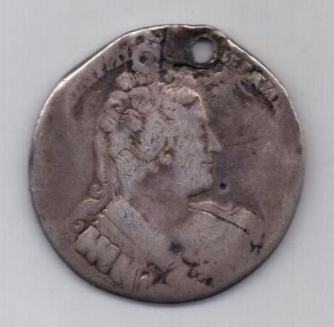 рубль 1733 г. Анна Иоановна