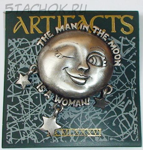 Брошь "Женщина на луне" (JJ США)