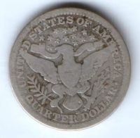 1/4 доллара 1915 г. США