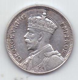 6 пенсов 1934 г. Новая зеландия(Великобритания)