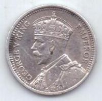 3 пенса 1934 г. Новая зеландия(Великобритания)