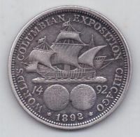 1\2 доллара 1892 г. США