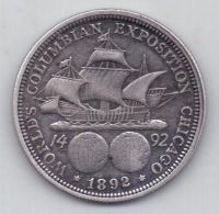 1\2 доллара 1892 г. США