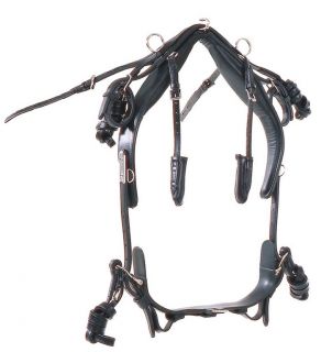 Седелка "W-LEATHER LINE", Под высокую холку. С колпачками. Кожа.