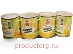 Кукуруза fine food сладкая 4*185г