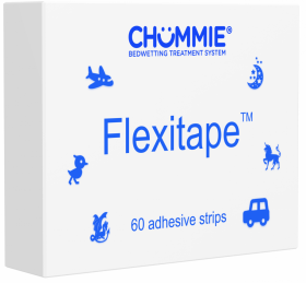 Клейкие ленты для энурезного будильника Chummie, синий, 60 штук