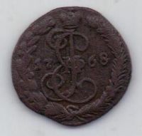 деньга 1768 г. ем