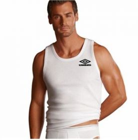 Майка спортивная Umbro singlet tee 600882 (Белая)