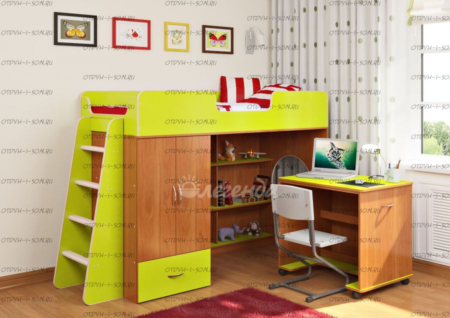 Кровать-чердак Легенда-ЛК3.2