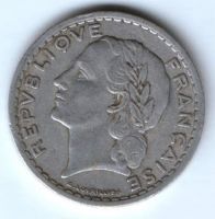 5 франков 1947 г. Франция