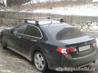 Багажник на крышу Honda Accord, Атлант, аэродинамические дуги