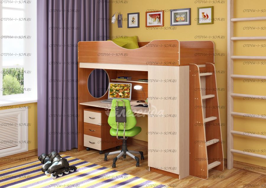 Кровать-чердак Легенда-9.2 *