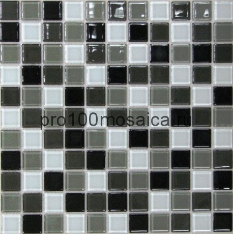 Carbon mix  стекло. Мозаика серия CRYSTAL, размер, мм: 300*300