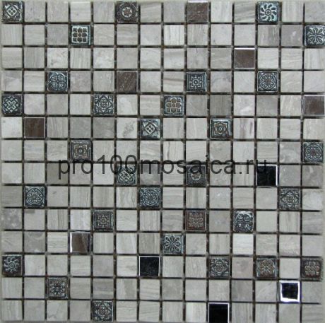 Milan-2 камень. Мозаика серия STONE, размер, мм: 305*305
