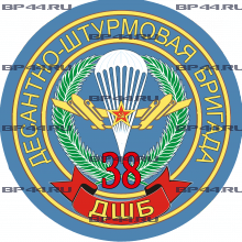 Наклейка 38 ДШБ