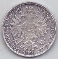 флорин 1881 г. Австрия