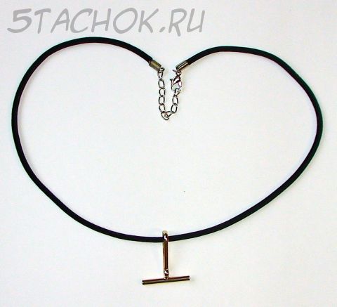 Конвертор брошь/кулон/подвеска горизонтальный под золото