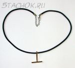 Конвертор брошь/кулон/подвеска горизонтальный под золото