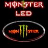 3D эмблема MONSTER на заднюю дверь с LED-подсветкой 2WAY, D&D