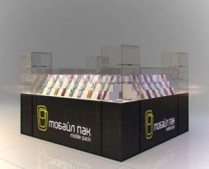 Павильон для чехлов к телефонам