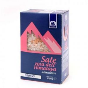 Соль Гималайская Spagnol Sale rosa dell Himalaya Grosso розовая крупная - 1 кг