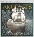 Брошь "Забавный бульдог" под олово