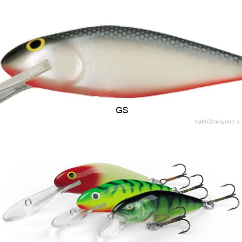 Воблер Salmo PERCH SR 12 цвет GS / до 1,5 м