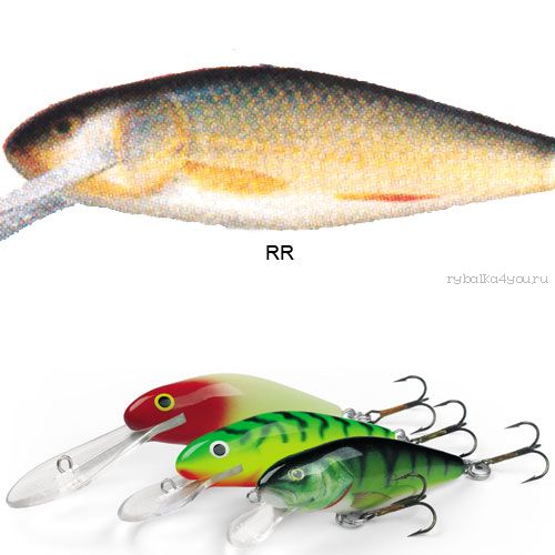 Воблер Salmo PERCH SR 12 цвет RR / до 1,5 м