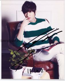 Автограф: Ли Мин Хо / Lee Min Ho