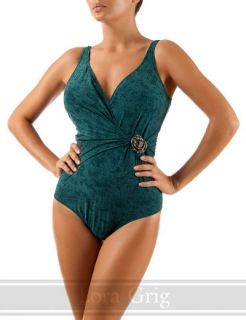 Купальник женский слитный WPS101208 LG Tonia - emerald