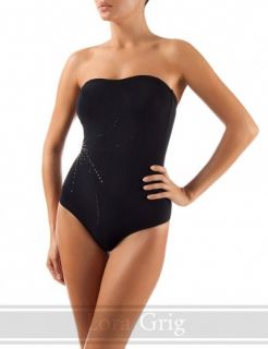 Купальник женский слитный WPBU031209 LG Martine - black