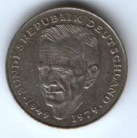 2 марки 1983 г. ФРГ Германия