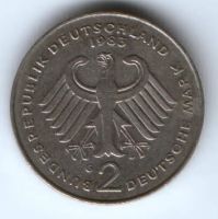 2 марки 1983 г. ФРГ Германия