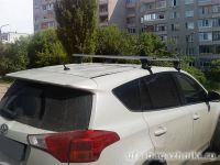 Багажник на крышу Toyota RAV4 xa40 (c 2013 г.), Атлант, аэродинамические дуги