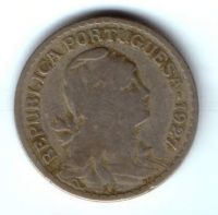 1 эскудо 1927 г. Португалия