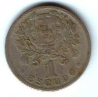 1 эскудо 1927 г. Португалия