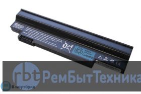 Аккумуляторная батарея для ноутбука Acer Aspire one 532h 533h eMachines350 6600mah черная