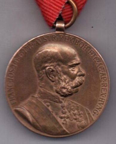 медаль 1898 г. Австрия