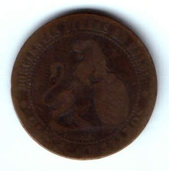 5 сантимов 1870 г. Испания