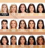 Цвета пудры bareSkin bareMinerals 2014