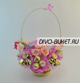 Букет из конфет №501 "Золушка'