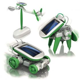 Игрушка-конструктор на солнечной батарее 6 в 1