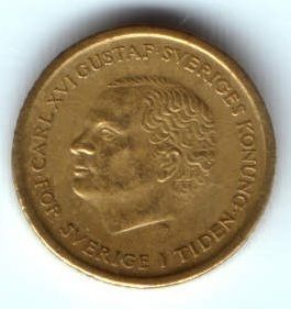 10 крон 1991 г. Швеция