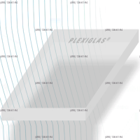 Стекло органическое молочное Plexiglas XT лист 2050*3050 мм толщина 3мм