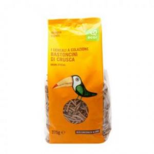 Палочки из отрубей БИО Ecor Cereali a Colazione Bastoncini di Crusca Biologico - 375 г (Италия)