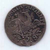 3 гроша 1783 г. Пруссия(Германия