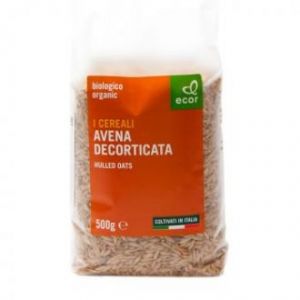 Крупа Овёс лущёный БИО Ecor Avena Decorticata Biologico - 500 г (Италия)